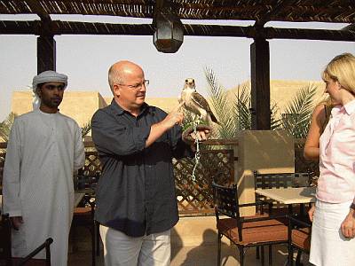 Falken im Jumeirah Bab Al Shams Desert Resort