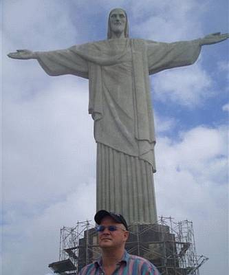 am Jesus-Denkmal